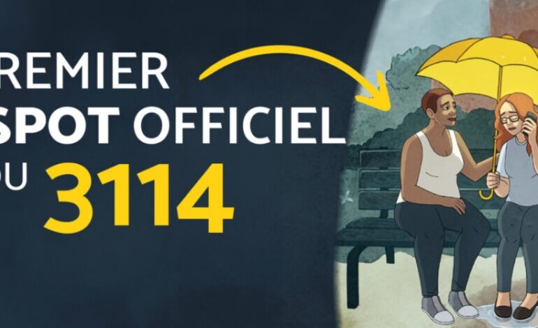 Le 31 14 lance son premier spot vidéo de prévention au suicide